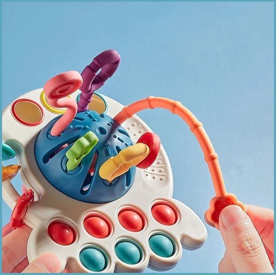 Octoplay Octopus – Zintuiglijk Speelgoed voor Motorische Ontwikkeling