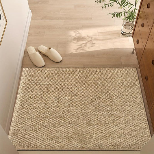 Jute Deurmat – Stijlvolle Antislip Deurmat met Vuilafstotende Eigenschappen