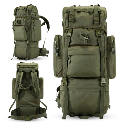 Outdoor Backpack – 70L | Ruime en Waterbestendige Trekking Rugzak