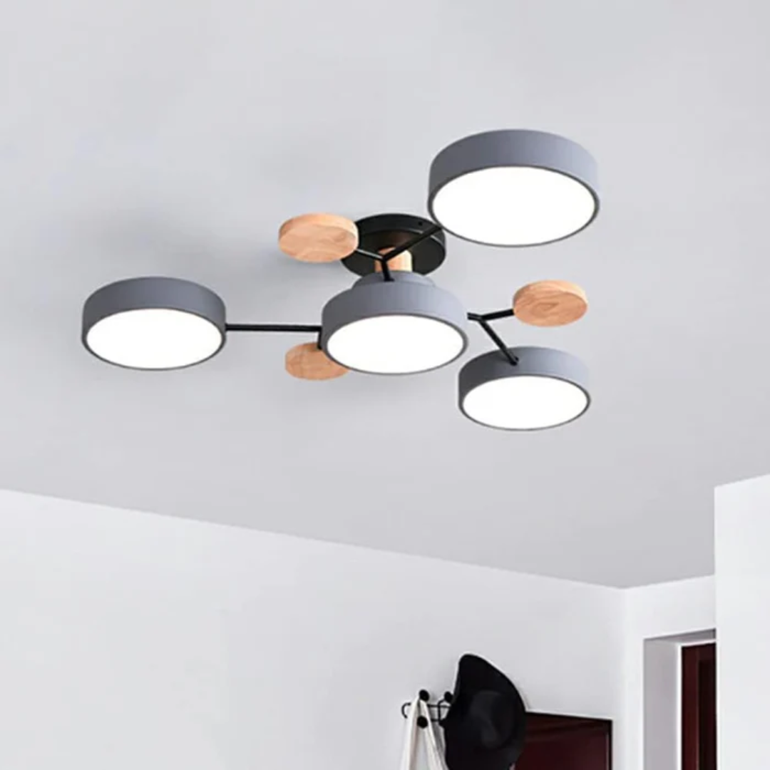Moderne Plafondlamp – Stijlvolle Plafonnière met LED-verlichting voor Woonkamer en Slaapkamer