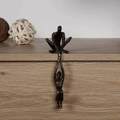 LoveBalance Beeldje – Decoratief Sculptuur van Liefde en Balans