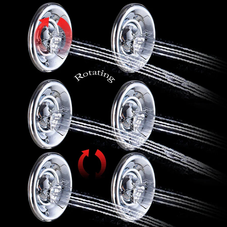 Douchepaneel Regendouche VoordeelPaleis® Palermo LCD Premium Goud Brushed
