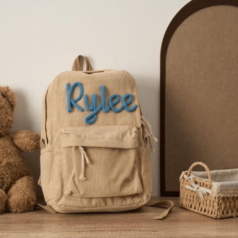 SchoolBloem Gepersonaliseerde Schoudertas – Lichtgewicht & Verstelbare Band