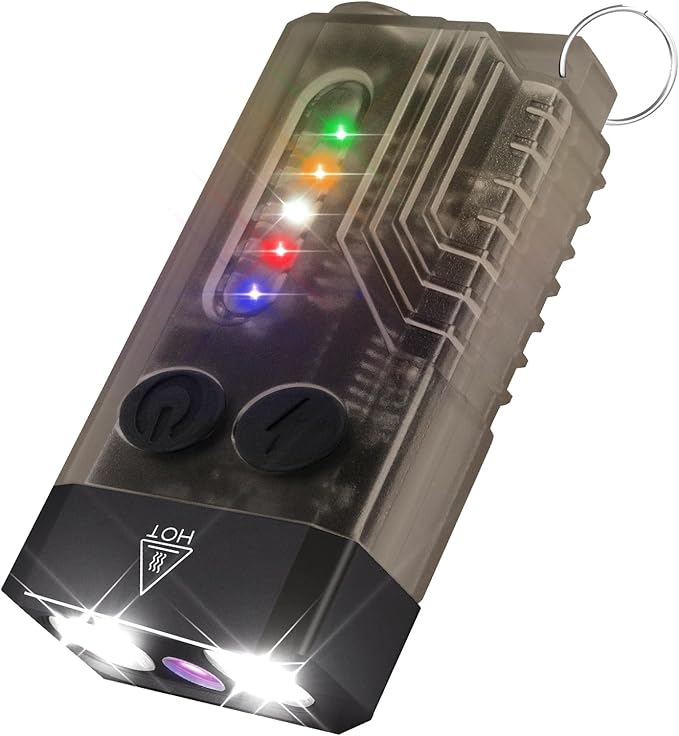 EDC Zaklamp - 1000 LM UV Licht - Oplaadbaar en Draagbaar