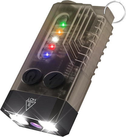 EDC Zaklamp - 1000 LM UV Licht - Oplaadbaar en Draagbaar