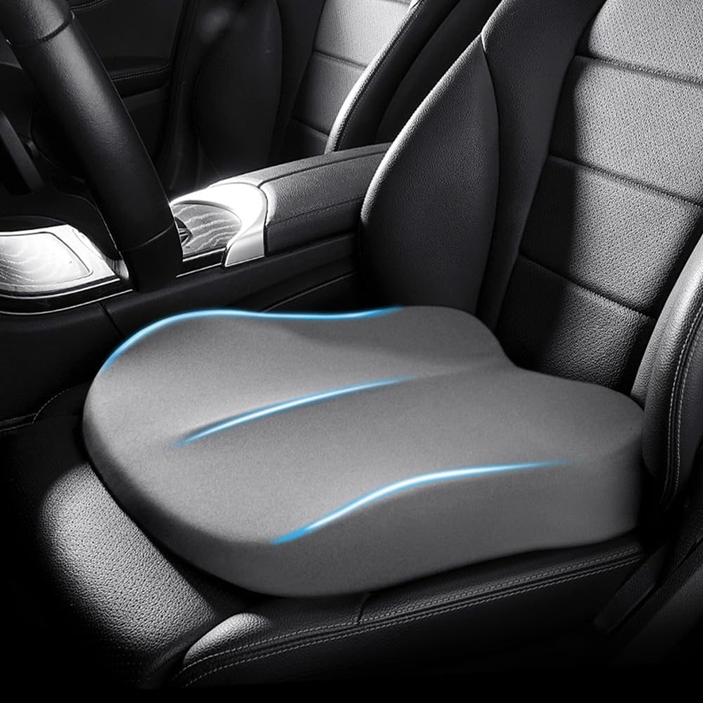 Autokussen VerhoogZit – Ergonomisch Zitverhoger Kussen met Geheugenfoam