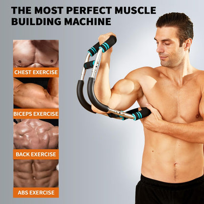Monde Verstelbare Krachttrainer – Voorarmen, Triceps & Borst – Compact Fitnessapparaat