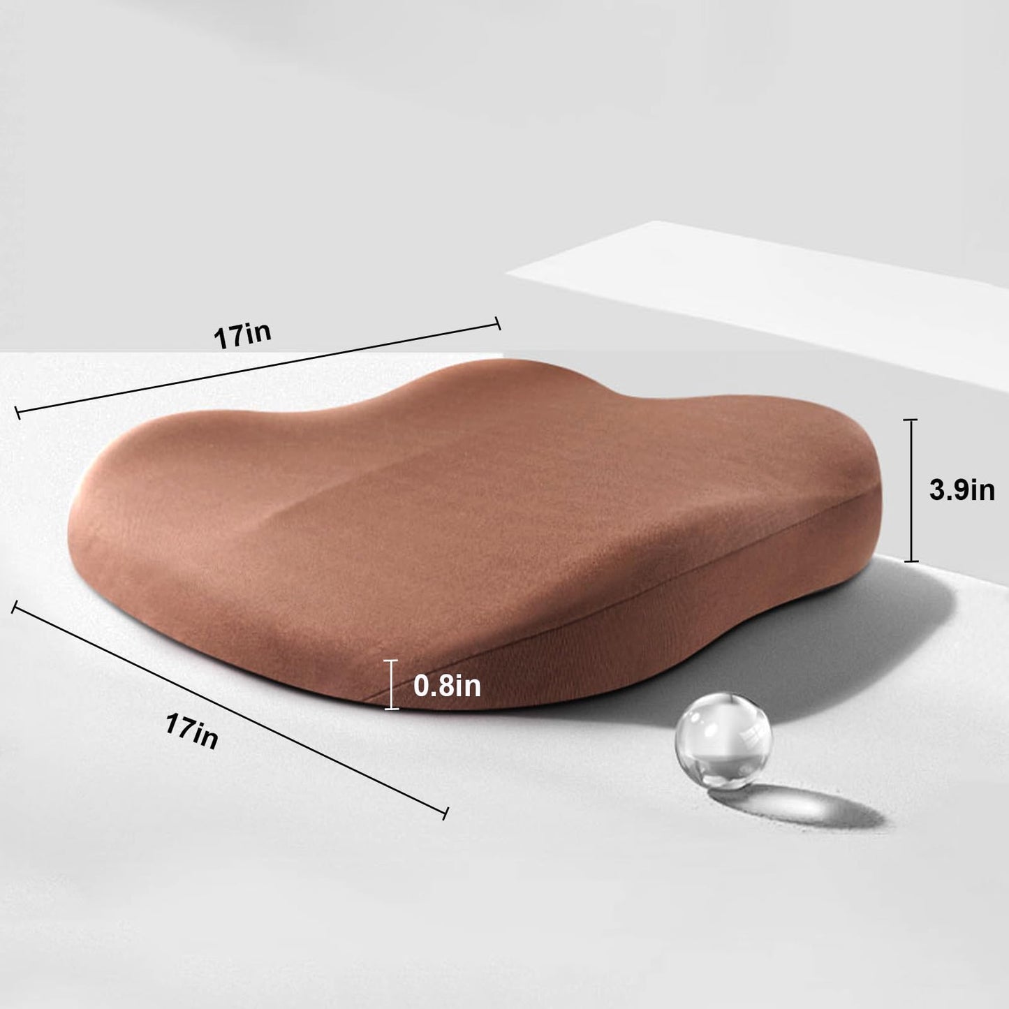 Autokussen VerhoogZit – Ergonomisch Zitverhoger Kussen met Geheugenfoam