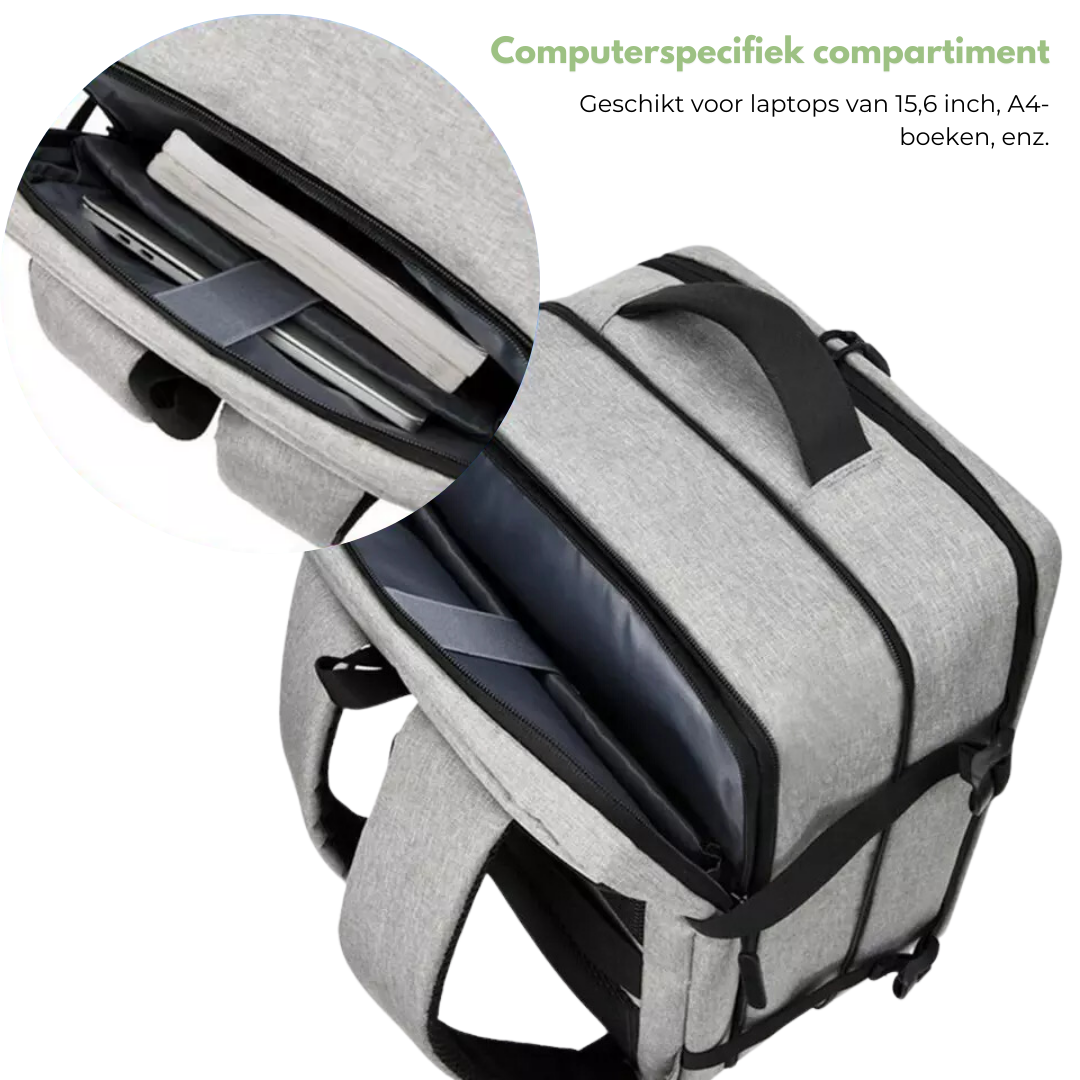 Backpack Reizen – USB | Waterbestendige en Oplaadbare Rugzak