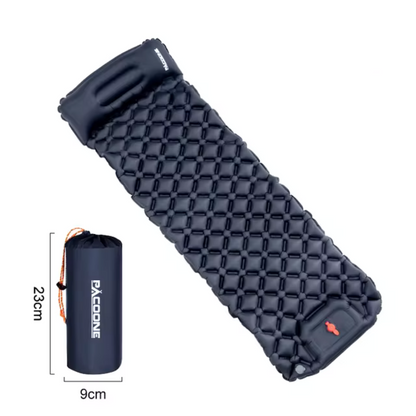 Outdoor Nylon Slaapmat - Kamperen met Ingebouwde Pomp - Comfortabel