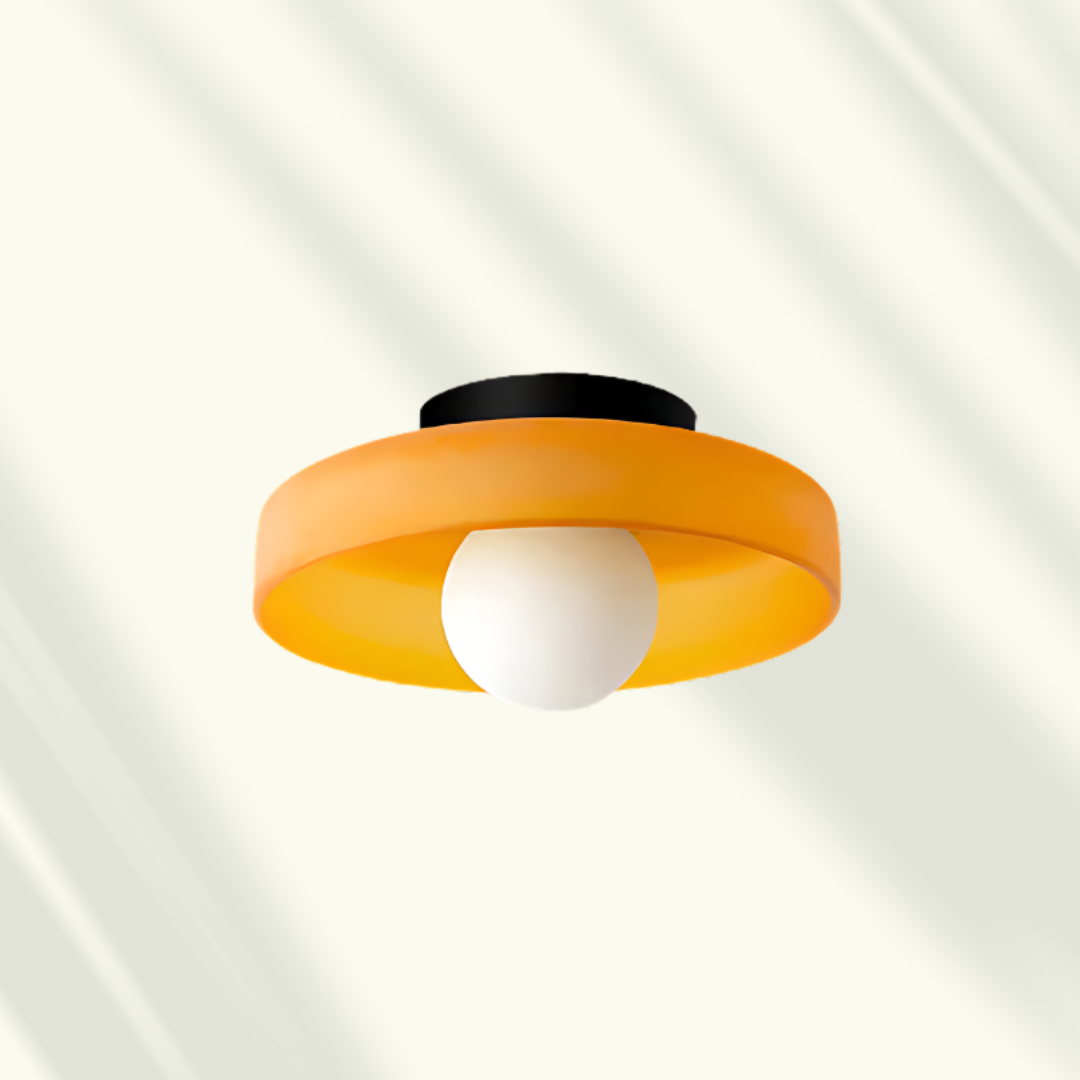 Moderne LED Plafondlamp – Dimbaar en Energiezuinig voor Woonkamer en Slaapkamer