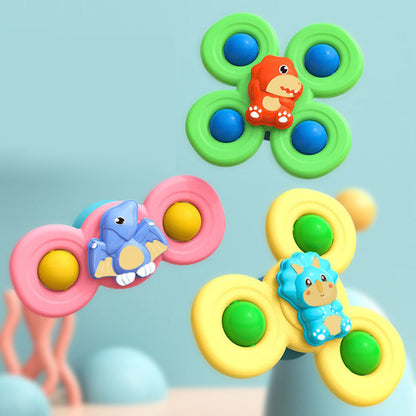 Draaiende Spinners – Educatief Speelgoed voor Baby's, Set van 3 – Veilig ABS