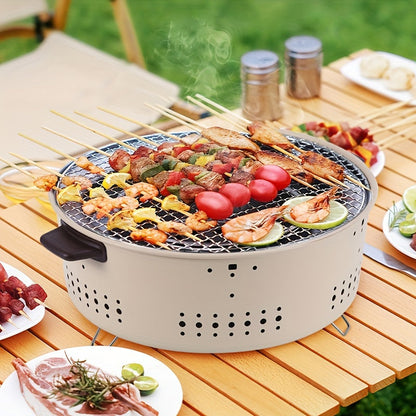 BinnenGrill Rookvrij – Elektrische Grillplaat met Vetafvoer en 2000W Vermogen