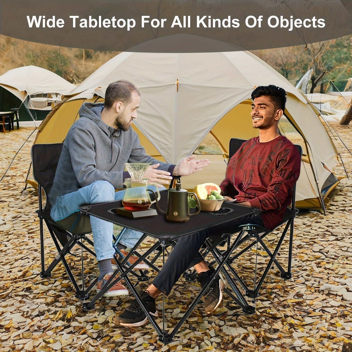 CampiZit opvouwbare tafel- en stoelen set – Waterdicht & ideaal voor buitengebruik