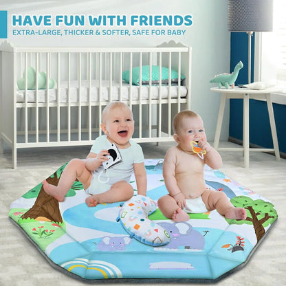 Groeiplezier 8-in-1 Baby Speelkleed met Ballenbak – Interactief en Wasbaar