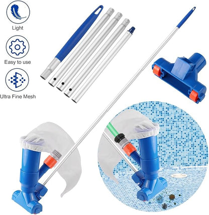 AquaClean Zwembadstofzuiger – Werkt op Tuinslang, Zonder Stroom