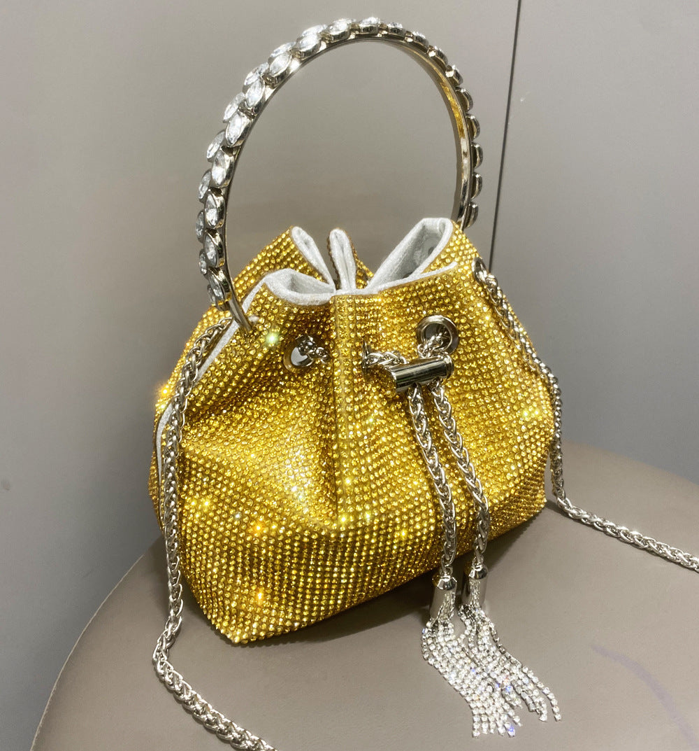 Cylina dames handtas – Glanzende cilindertas voor avond & events