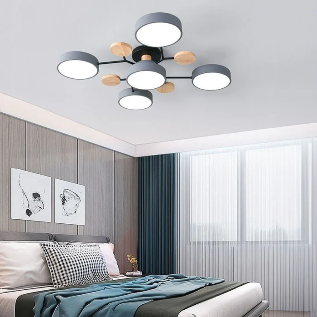 Moderne Plafondlamp – Stijlvolle Plafonnière met LED-verlichting voor Woonkamer en Slaapkamer