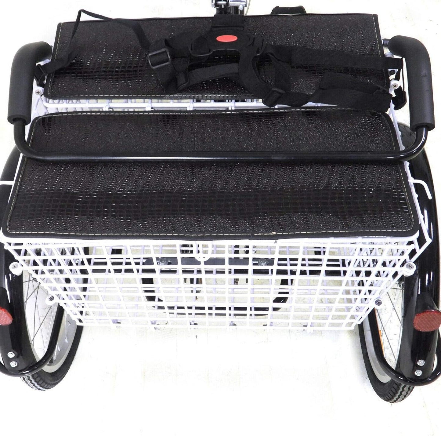 Comfortabele Driewieler voor Volwassenen – 20 Inch | Met Kinderzitje & Ruime Mand | Ideaal voor Senioren