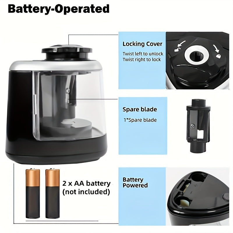 Automatische USB Puntenslijper voor Potloden – Compact & Snel