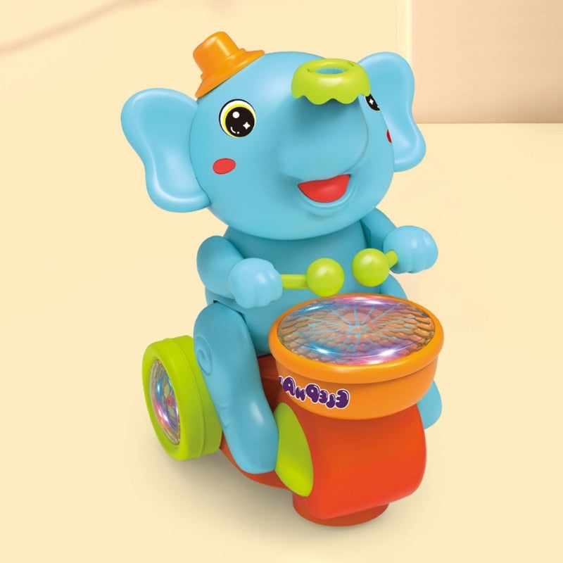 Trommel Olifant – Educatief Muzikaal Speelgoed – Stimuleert Creativiteit en Motoriek voor Kinderen vanaf 3 Jaar