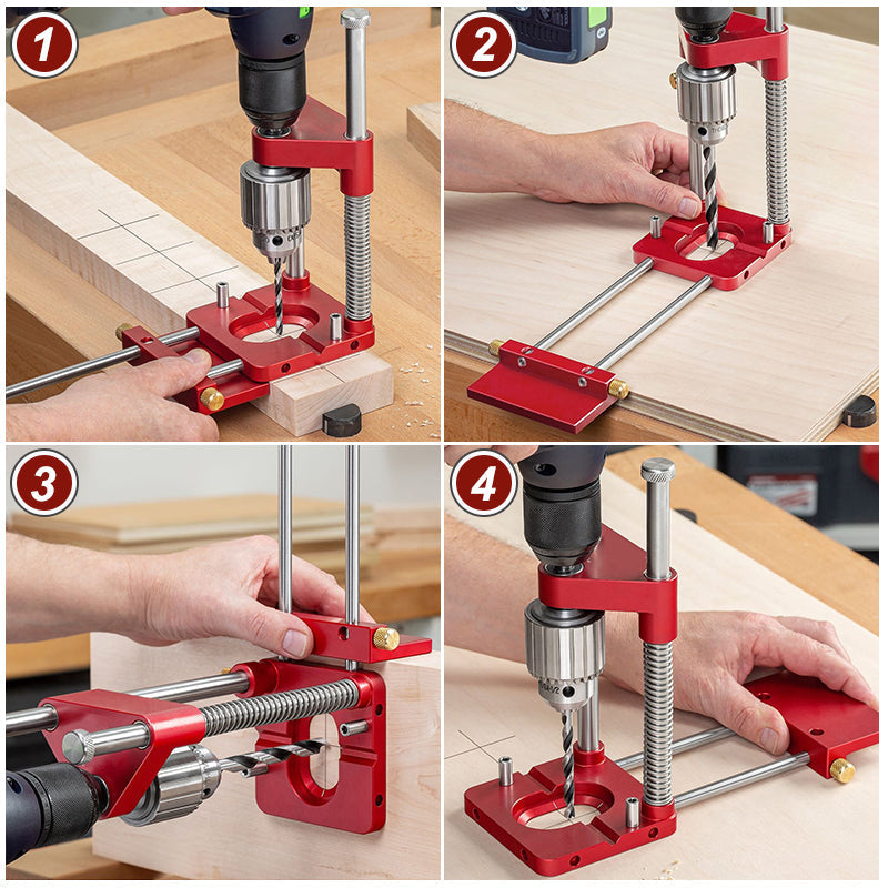 PrecisieFix | Instelbare Houtbewerkingshulp voor Exacte Positionering