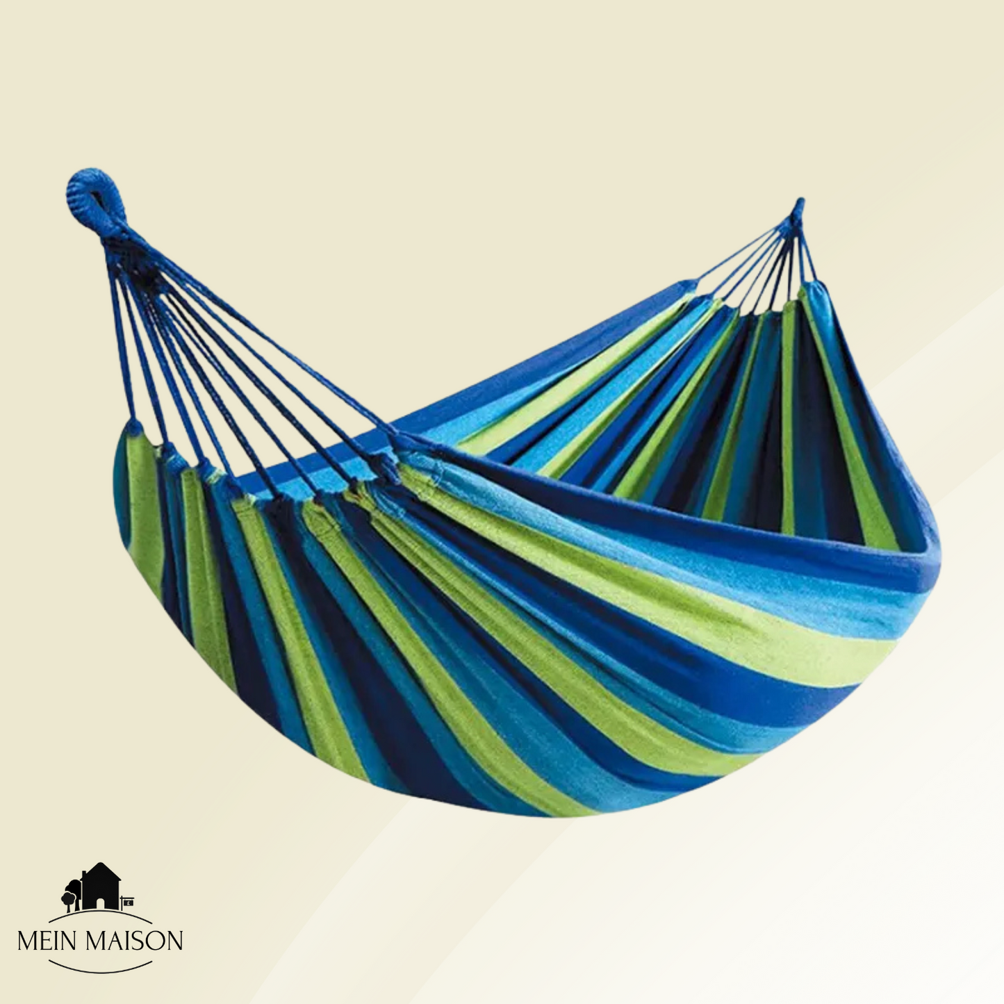 BuitenRelax Canvas Hangmat – Comfortabele en Stabiele Hangmat voor Tuin en Camping