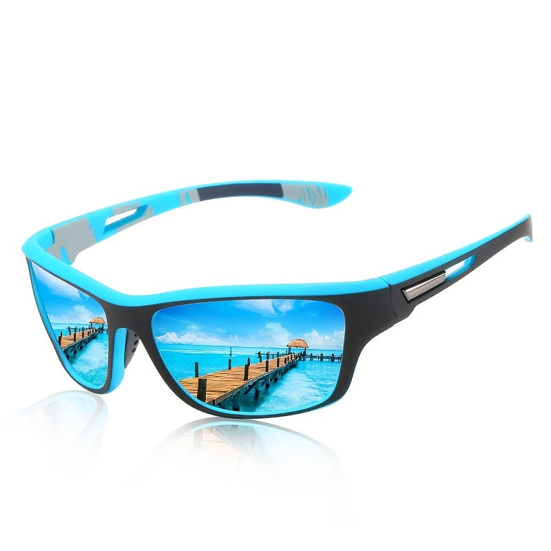 Sportzonnebril voor Heren – Gepolariseerd met UV400 Bescherming – VisionX Pro
