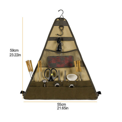CampiNest Organizer Tas – Waterdicht & Compact voor Outdoor Servies