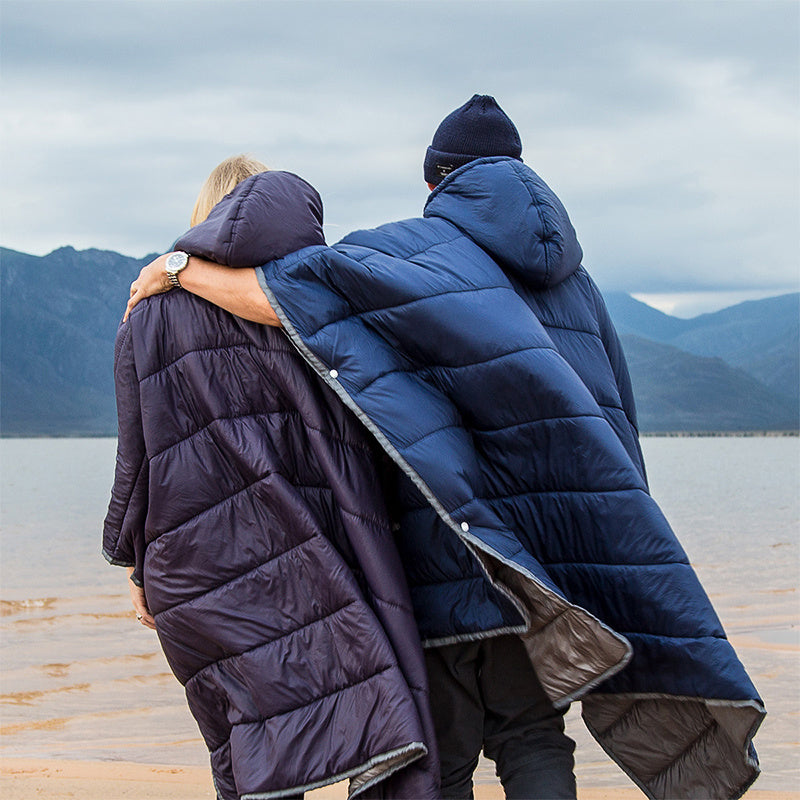 TundraWear Outdoor Slaapzak – 4-in-1 Waterbestendig & Draagbaar Dekenmodel met Capuchon – Compact & Warm voor Camping en Trekking