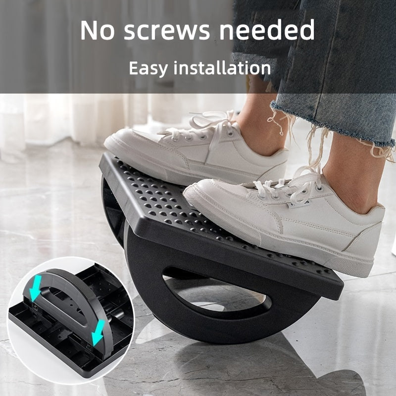 Ergonomische Voetensteun met Kantelbaar Oppervlak – Antislip en Direct Gebruiksklaar