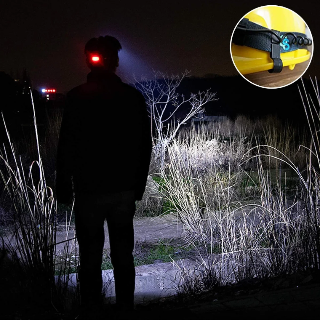 Heldere LED Hoofdlamp - Oplaadbaar & Waterdicht voor Outdoor Avonturen