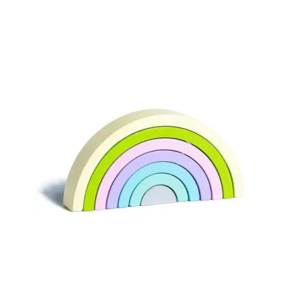 Houten Regenboog Bogen – Creatief Peuter Speelgoed voor Motorische Vaardigheden – Duurzaam en Veilig