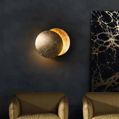 Lunora LED Wandlamp – Maanlicht Sfeerverlichting – Minimalistisch & Energiezuinig