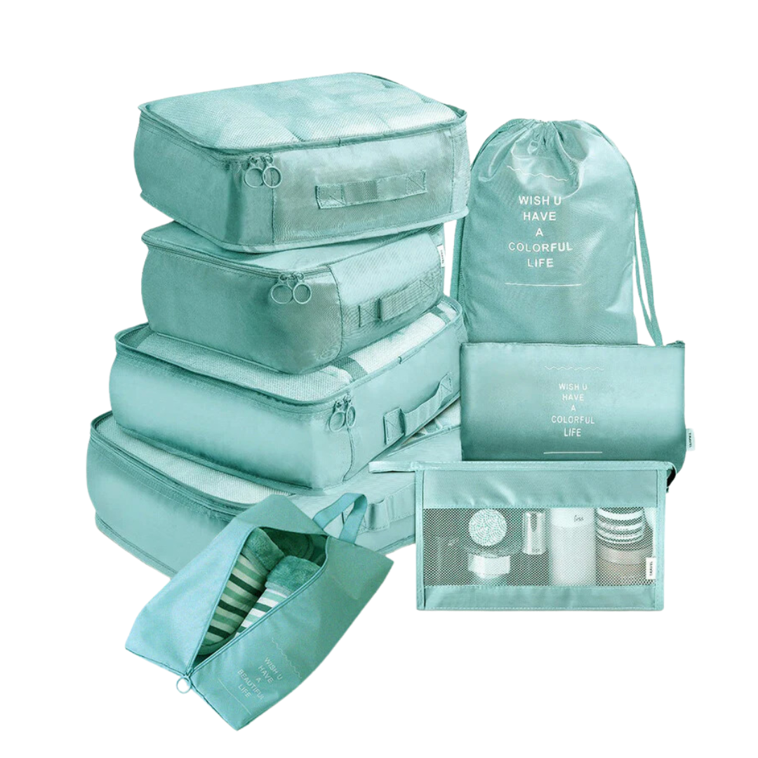 Bagage Indeling – 8 Delige Set | Handige Koffers Organizers