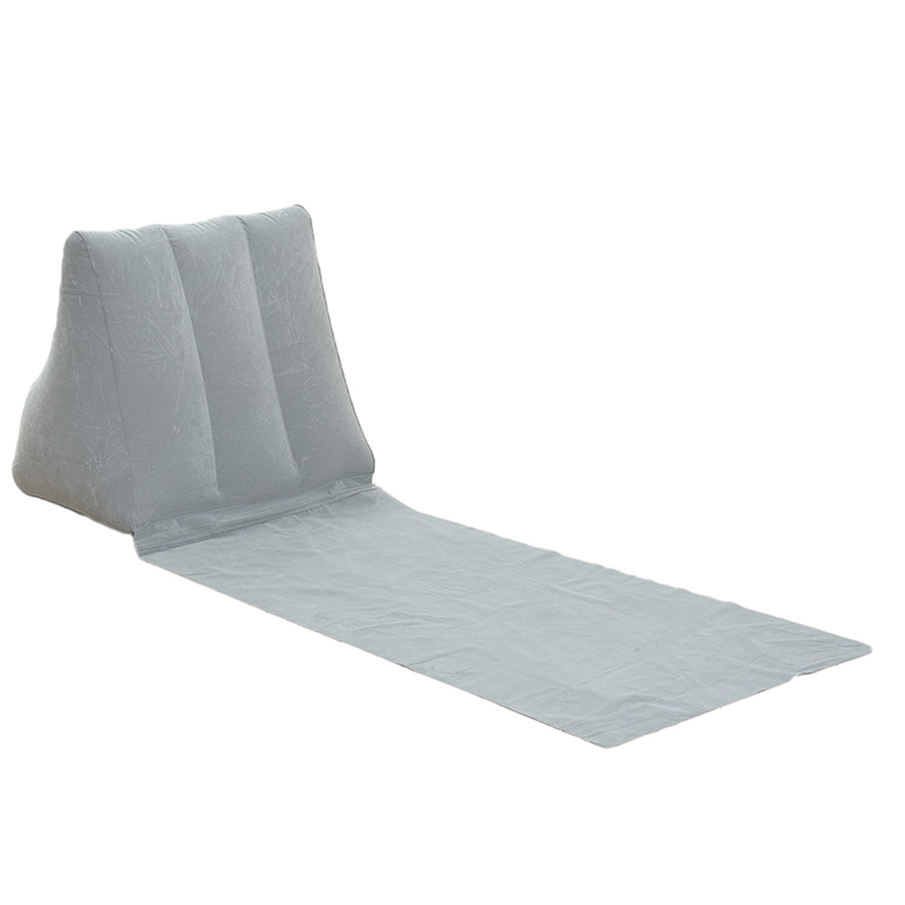 Opblaasbaar strandlaken met rugsteun
