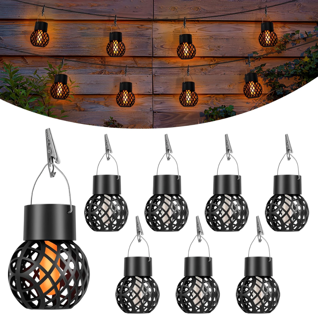 Hangende Lantaarn – 4 Pack | Draagbare en Energiezuinige Lampen