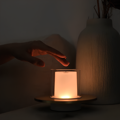 LumiGlow Kaarslamp – Draadloos Sfeerverlichting met Gebarenbediening