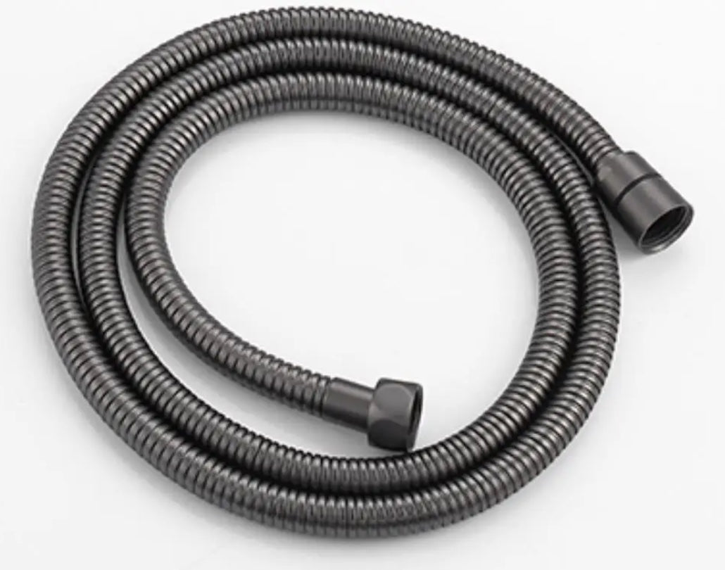 SaniSupreme Aqua-AeroLine Digitale Doucheset Inbouw Douchekraan Bermuda Digitaal LCD Display Mengkraan  25 cm regendouche 2-weg Gun Metal
