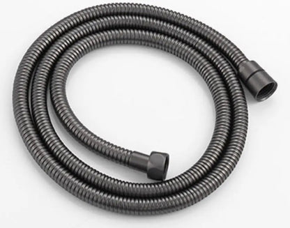 SaniSupreme Aqua-AeroLine Digitale Doucheset Inbouw Douchekraan Bermuda Digitaal LCD Display Mengkraan  25 cm regendouche 2-weg Gun Metal