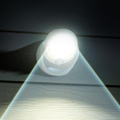 LED Lamp met Bewegingssensor – 450 Lumen – 360° Draaibaar – Draadloos – Binnen & Buiten