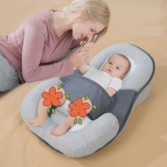 Verstelbaar Antireflux Babykussen met Helling en Hoofdondersteuning