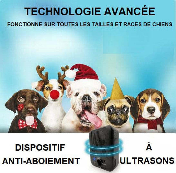 Anti-blafapparaat met Ultrasoon voor Honden
