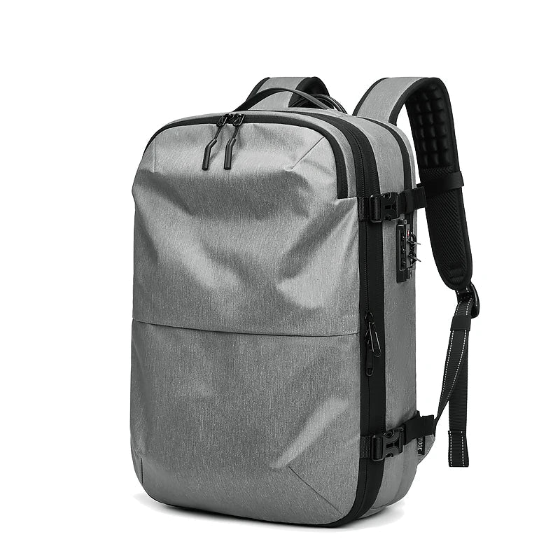 Anti-diefstal Vacuum Compressie Rugzak - 60L Uitbreidbare Airback Rugzak met Ademend Ontwerp