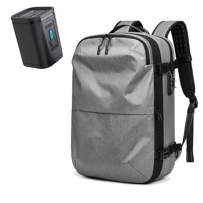 Anti-diefstal Vacuum Compressie Rugzak - 60L Uitbreidbare Airback Rugzak met Ademend Ontwerp