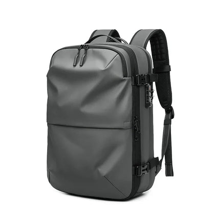 Anti-diefstal Vacuum Compressie Rugzak - 60L Uitbreidbare Airback Rugzak met Ademend Ontwerp