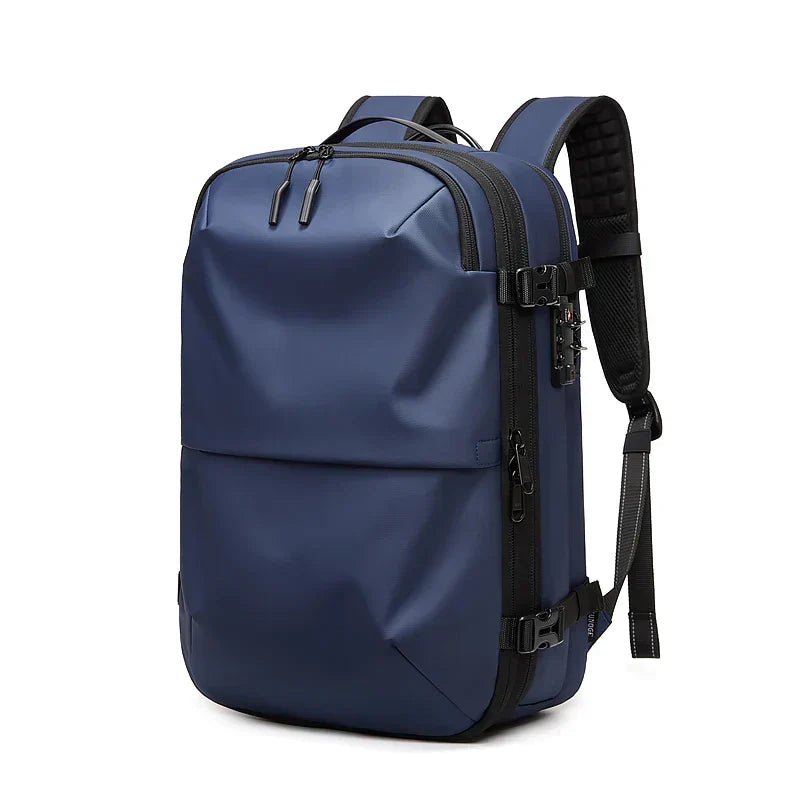 Anti-diefstal Vacuum Compressie Rugzak - 60L Uitbreidbare Airback Rugzak met Ademend Ontwerp