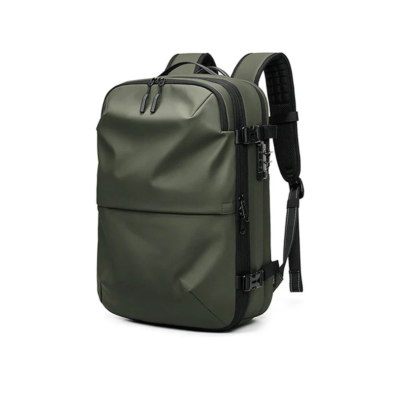 Anti-diefstal Vacuum Compressie Rugzak - 60L Uitbreidbare Airback Rugzak met Ademend Ontwerp