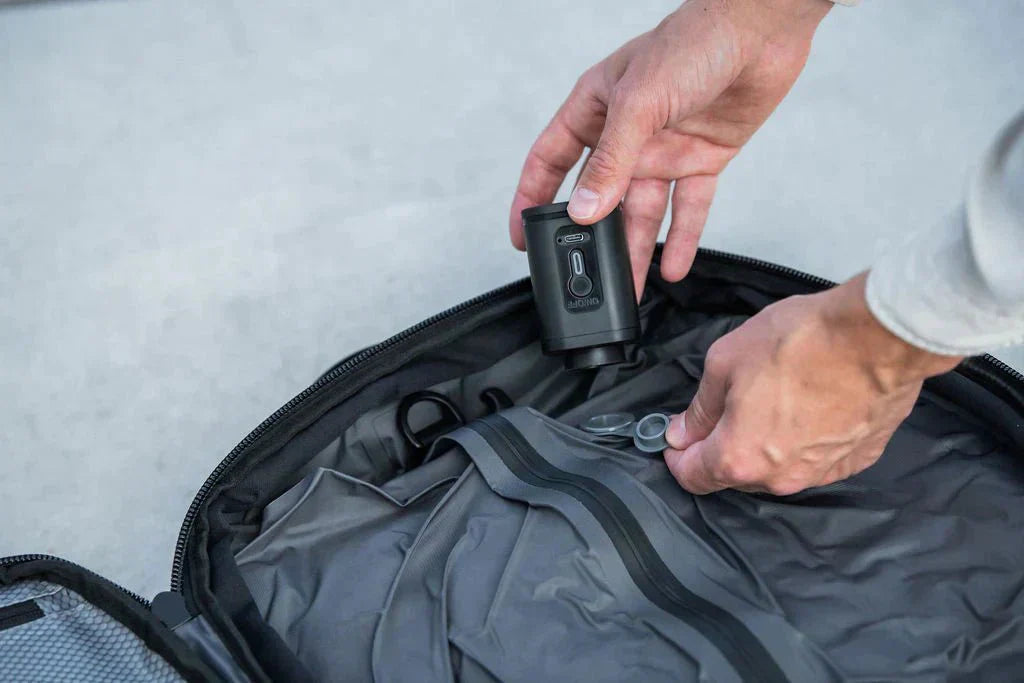 Anti-diefstal Vacuum Compressie Rugzak - 60L Uitbreidbare Airback Rugzak met Ademend Ontwerp