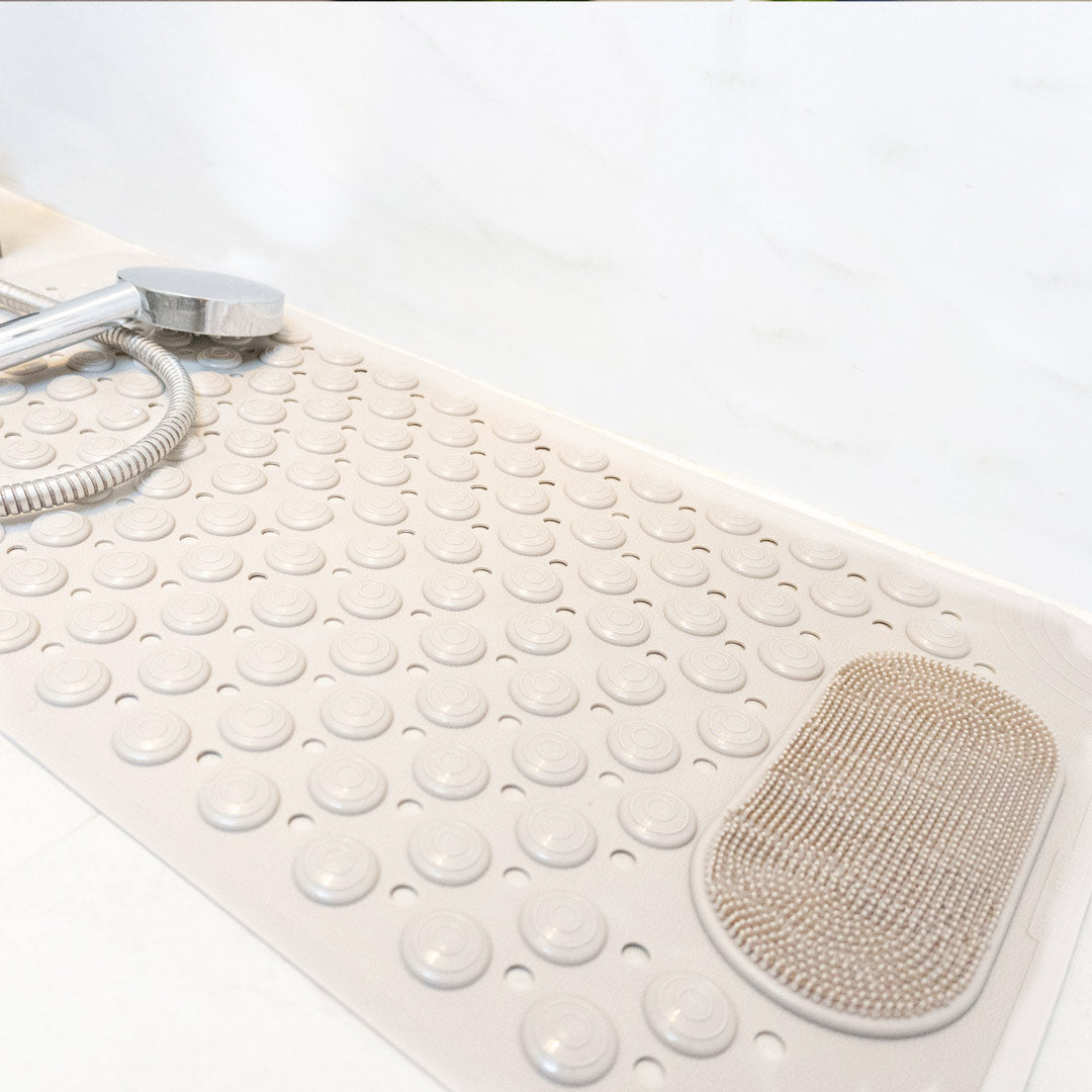 Antislip Badmat voor Badkuip | Veiligheid voor Ouderen en Kinderen | Sneldrogende Rubberen Mat voor Badkamer